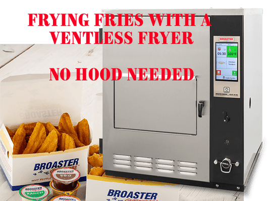 Frying Fries with a Ventless Fryer - Electro Freeze Southeast