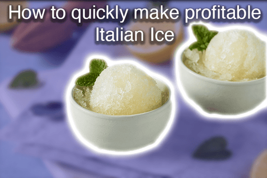 How to Make Italian Ice - Electro Freeze Southeast