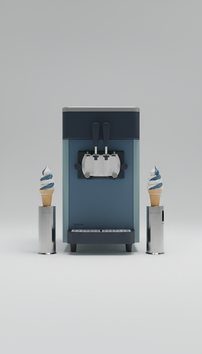 Gravity Soft Serve Freezer Stainless Steel