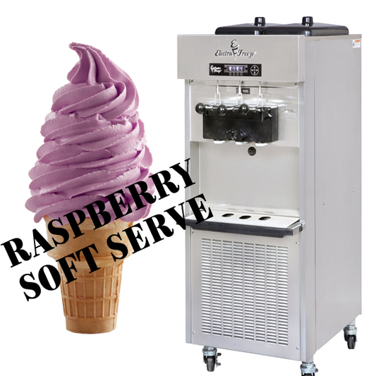 Serve the Best RASPBERRY Soft Serve on the Block with ElectroFreeze SLX400