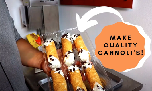 Make The Perfect Ice Cream Cannoli With Electro Freeze Southeast!