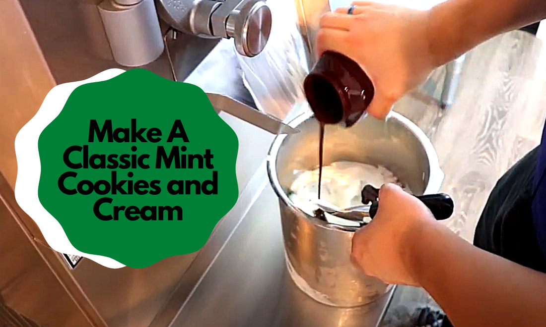 We Made A Classic Mint Cookies and Cream!