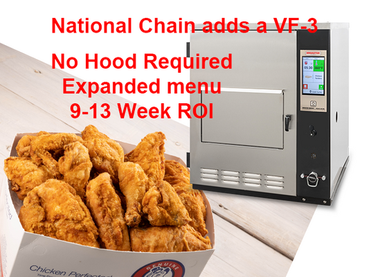 National Chain Expands Menu With a Broaster Ventless Fryer