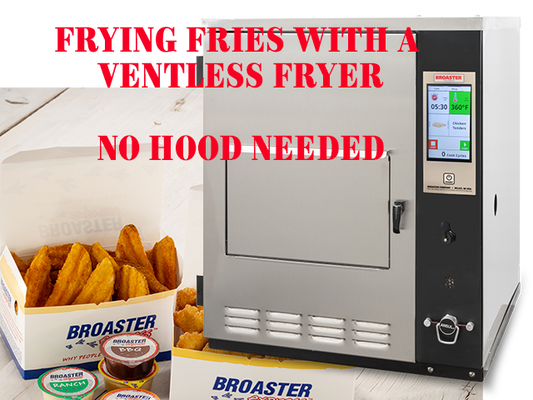 Frying Fries with a Ventless Fryer