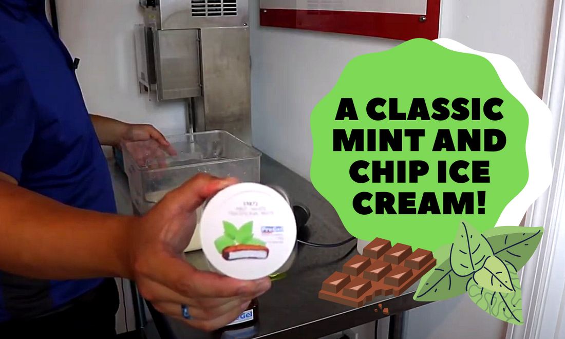 Let Electro Freeze Show You How To Make A Classic Mint Chocolate Chip!