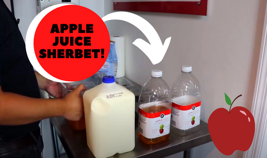 Apple Juice Sherbet