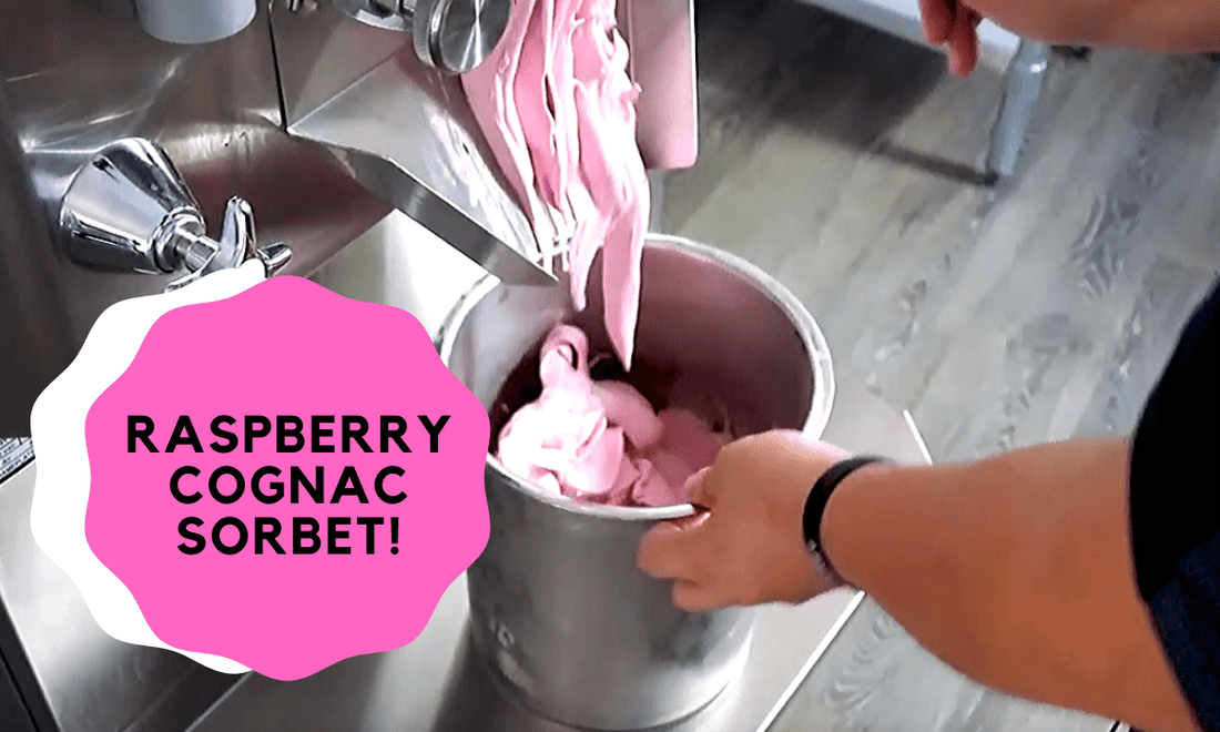 Make A Delicious Raspberry Cognac Sorbet With An Electro Freeze B12V! - Electro Freeze Southeast