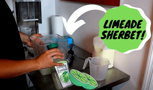 Making A Delicious Lime Sherbet With Electro Freeze! - Electro Freeze Southeast