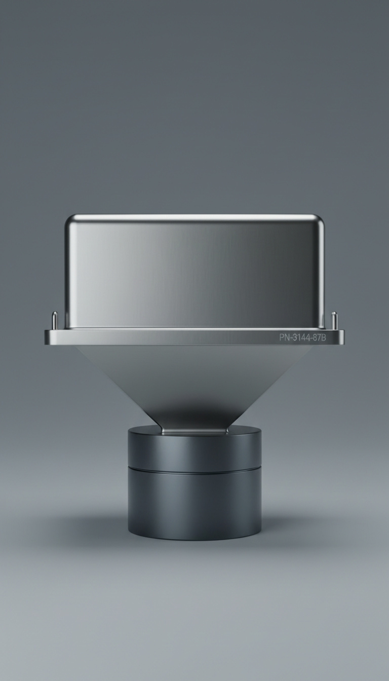 Heavy-Duty Stainless Hopper Cover