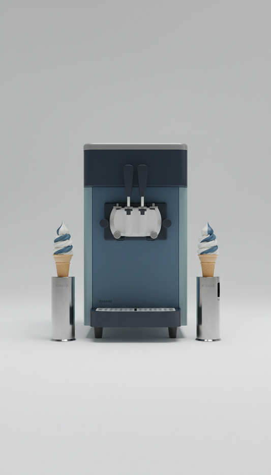 Gravity Soft Serve Freezer Stainless Steel